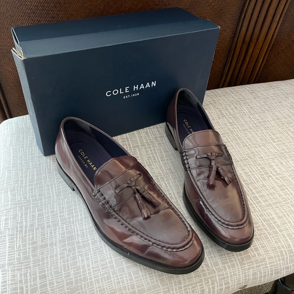 Handsome men’s Cole Han loafers